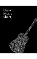 Blank Music Sheet