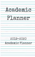 Academic Planner 2019-2020