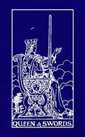 Queen of Swords: Tarot Card Journal, 6 X 9 Inch Matte Softcover Paperback Notebook with 120 Blank Lined Pages