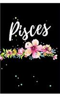 Pisces: The Ultimate Horoscope Blank Lined Journal. This is a 6X9 100 Page Diary For: Any Man or Woman That Loves Astrology, Sacred Geometry, or Just Loves 