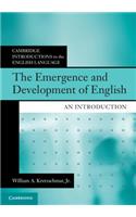 Emergence and Development of English