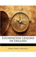 Foundation Lessons in English