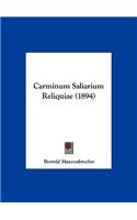 Carminum Saliarium Reliquiae (1894)