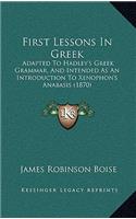 First Lessons in Greek