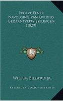 Proeve Eener Navolging Van Ovidius Gedaantverwisselingen (1829)