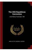 The 1952 Republican Convention