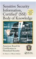 Sensitive Security Information, Certified® (SSI) Body of Knowledge