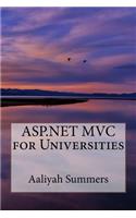 ASP.Net MVC for Universities