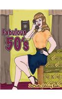 Fabulous 50's Adult Coloring Book
