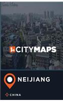 City Maps Neijiang China