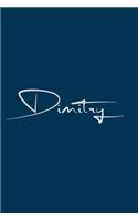 Dimitry: notebook with the name on the cover, notebook for notes, Journaling