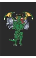 Funny Animal Fitness - Dragon Scary Squat
