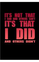 It's not that I can and others can't. I did and others didn't: Food Journal - Track your Meals - Eat clean and fit - Breakfast Lunch Diner Snacks - Time Items Serving Cals Sugar Protein Fiber Carbs Fat - 110 pag