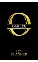 Oaklee: 2020 Planner - Personalised Name Organizer - Plan Days, Set Goals & Get Stuff Done (6x9, 175 Pages)