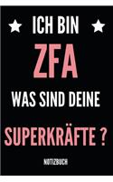 Ich bin ZFA was sind deine Superkräfte ? Notizbuch