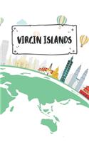 Virgin Islands: Ruled Travel Diary Notebook or Journey Journal - Lined Trip Pocketbook for Men and Women with Lines