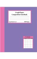 Graph Composition Notebook 5 Squares per inch 5x5 Quad Ruled 5 to 1 100 Sheets