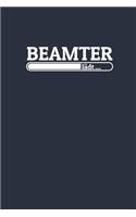 Beamter lädt: Notizen - gepunktet, liniertes Notizbuch - für Notizen, Erinnerungen, Daten - Notizbuch für Beamter in Ausbildung / Studium