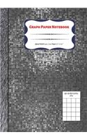Graph Paper Notebook: Quad Ruled 4x4 - 110 Pages - 7" x 10" Squared Graphing Paper * Blank Notebook * Grid Paper * Softback ...(Composition Books)