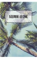 Sierra Leone: Ruled Travel Diary Notebook or Journey Journal - Lined Trip Pocketbook for Men and Women with Lines