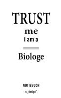 Notizbuch für Biologen / Biologe / Biologin