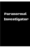 Paranormal Investigator