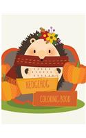 Hedgehog Coloring Book