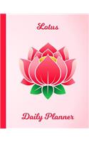 Lotus Daily Planner