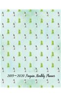 2019-2020 Penguin Monthly Planner