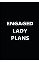 2019 Weekly Planner Engaged Lady Plans Black White 134 Pages: 2019 Planners Calendars Organizers Datebooks Appointment Books Agendas