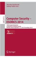Computer Security - Esorics 2014