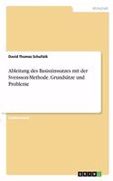 Ableitung des Basiszinssatzes mit der Svensson-Methode. Grundsätze und Probleme