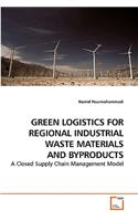 Green Logistics for Regional Industrial Waste Materials and Byproducts: A Closed Supply Chain Management Model