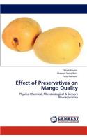 Effect of Preservatives on Mango Quality