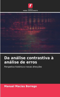 Da análise contrastiva à análise de erros