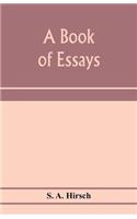 A book of essays