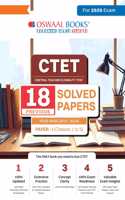 Oswaal CTET (CENTRAL TEACHER ELIGIBILITY TEST) | 18 Previous Solved Papers| Year-wise (2013-2024) |Paper-I (Classes 1 to 5) | For 2025 Exam