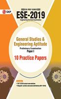 Upsc ESE 2019 Paperi General Studies & Engineering Aptitude  10 Practice Papers
