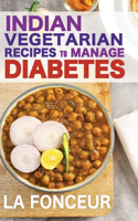 Indian Vegetarian Recipes to Manage Diabetes (Black and White Print)