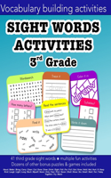 Sight Words Third Grade vocabulary building activities