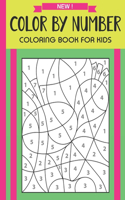 Color By Number Coloring Book For Kids