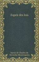 Esprit des lois