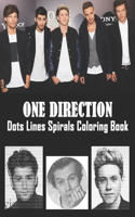 One Direction Dots Lines Spirals Coloring Book