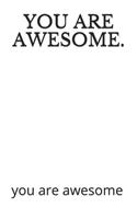 You Are Awesome.: you are awesome(1 You Are Awesome - Part)