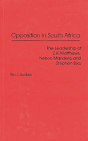 Opposition in South Africa