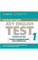 Cambridge Key English Test 1 Audio CD Set (2 Cds): Examination Papers from the University of Cambridge ESOL Examinations: Examination Papers from the University of Cambridge ESOL Examinations