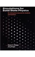 Simulations for Solid State Physics