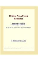 Benita, an African Romance (Webster's Korean Thesaurus Edition)