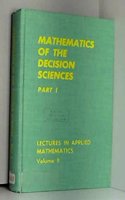 Mathematics of the Decision Sciences, Part 1