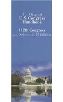 Original U.S. Congress Handbook, 112th Congress Second Session